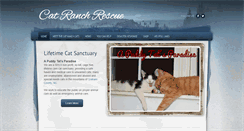 Desktop Screenshot of catranchrescue.org